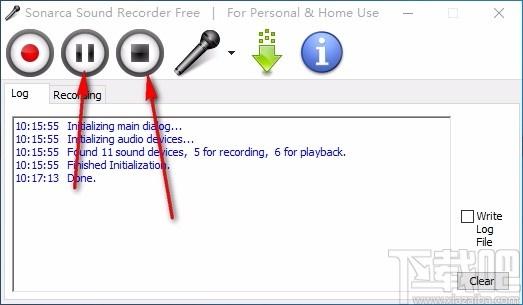 Sonarca Sound Recorder Free,mp3录音软件,录音
