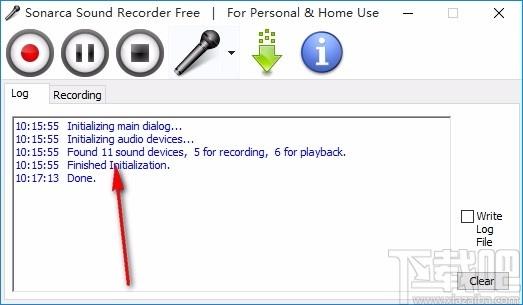 Sonarca Sound Recorder Free,mp3录音软件,录音