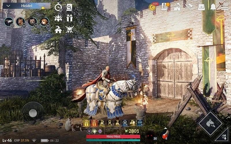 黑色沙漠国际服最新版(black desert mobile)下载,奇幻手游,战斗手游,黑色沙漠